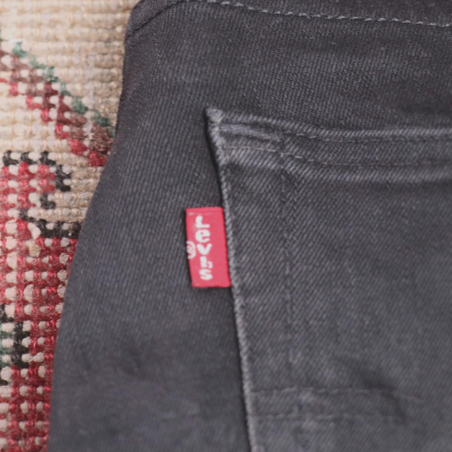 Levi's 511 W30 L25 Slim Fit Black Denim Jeans