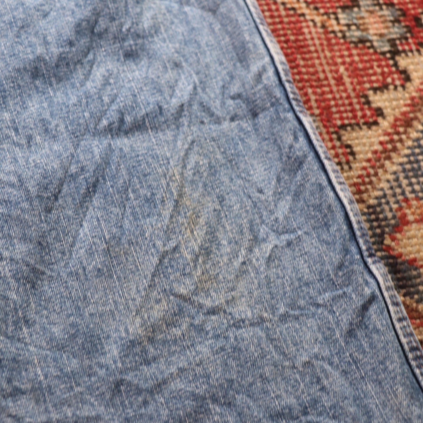 Wrangler W34 L28 Carpenter Blue Denim Jeans