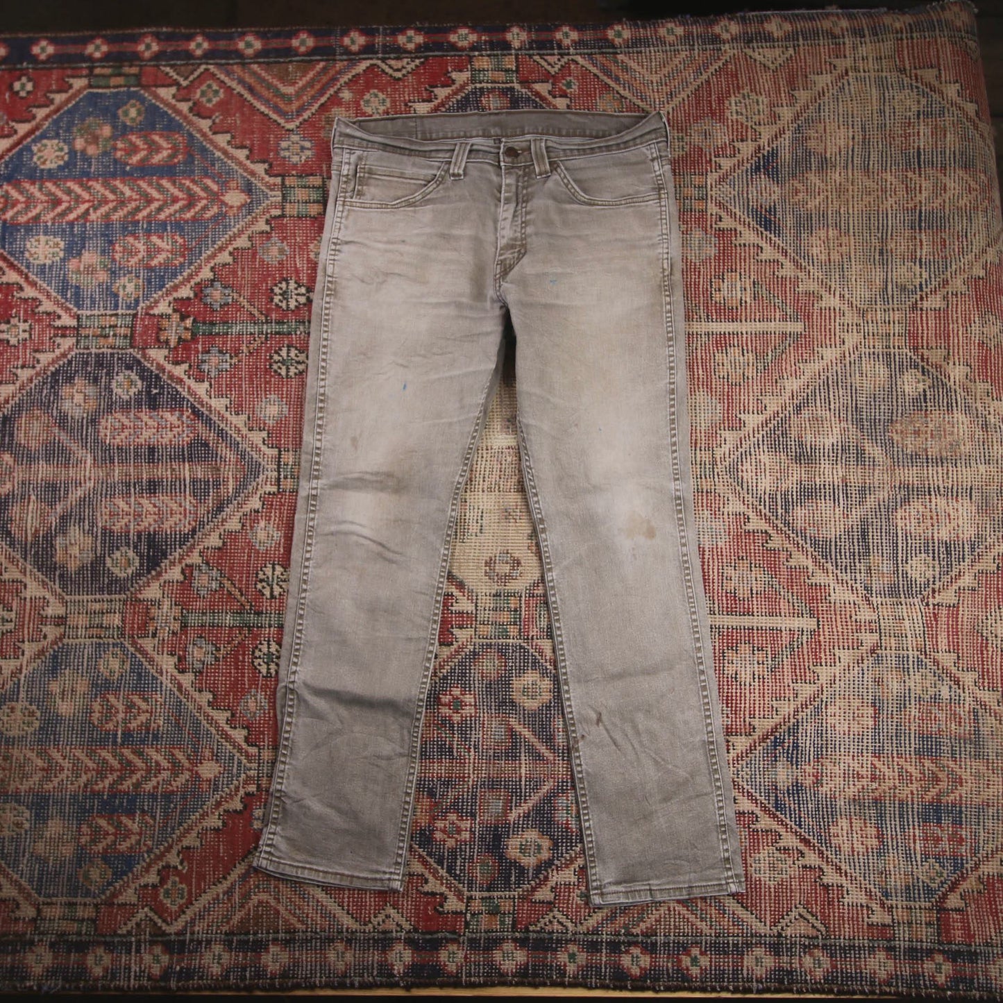Levi's 511 W34 L28 Slim Fit Grey Denim Jeans