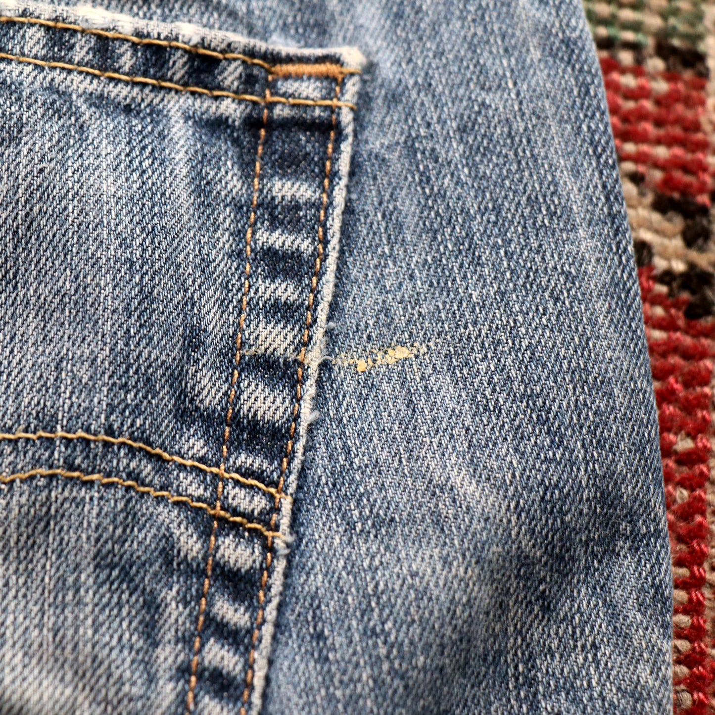 Levi's W36 L30 Bootcut Blue Denim Jeans