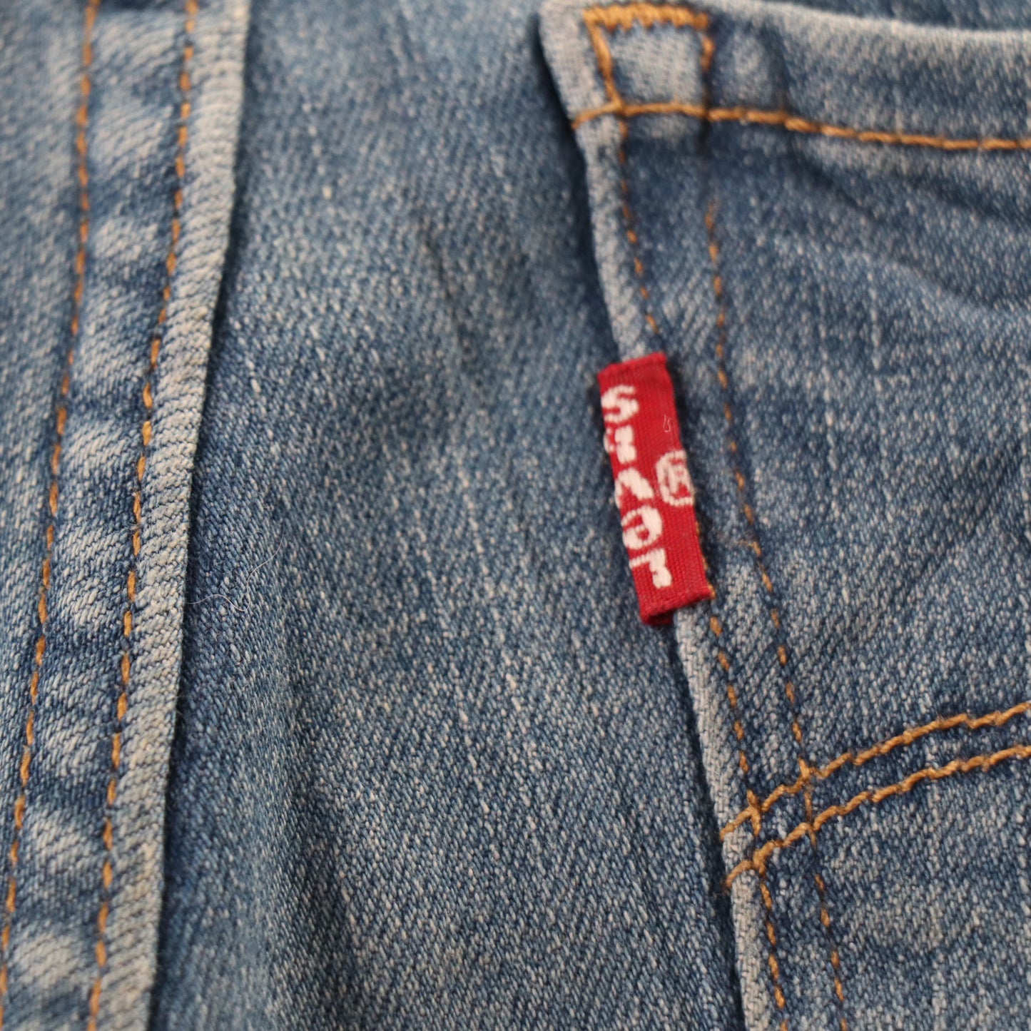 Levi's 312 Red Tab W28 L32 Slim Blue Denim Jeans