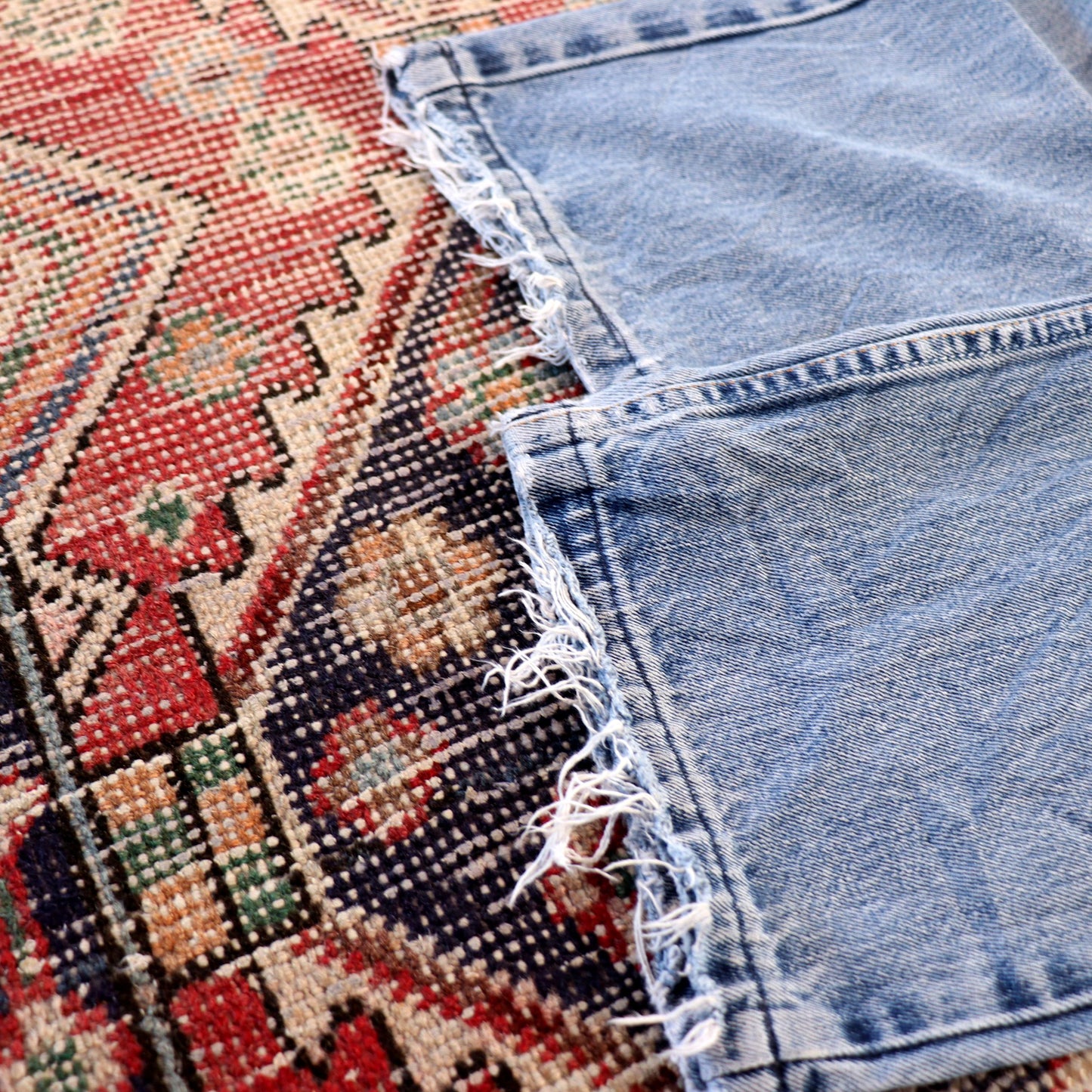 Levi's W30 L25 Straight Leg Blue Denim Jeans