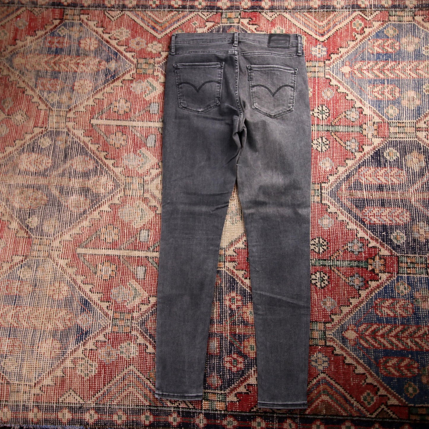 Levi's 720 W30 L28 Skinny Grey Denim Jeans