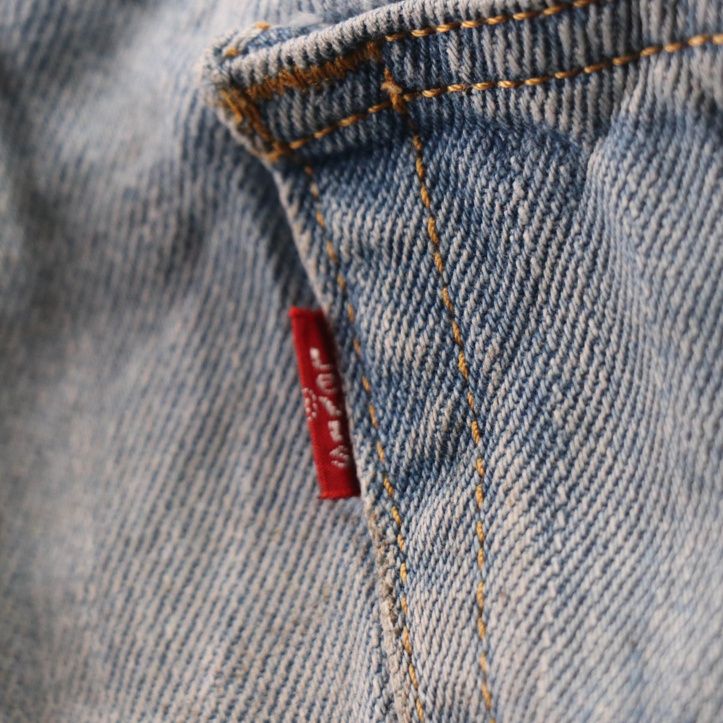 Levi's 505 Red Tab W32 L32 Straight Leg Regular Fit Blue Denim Jeans