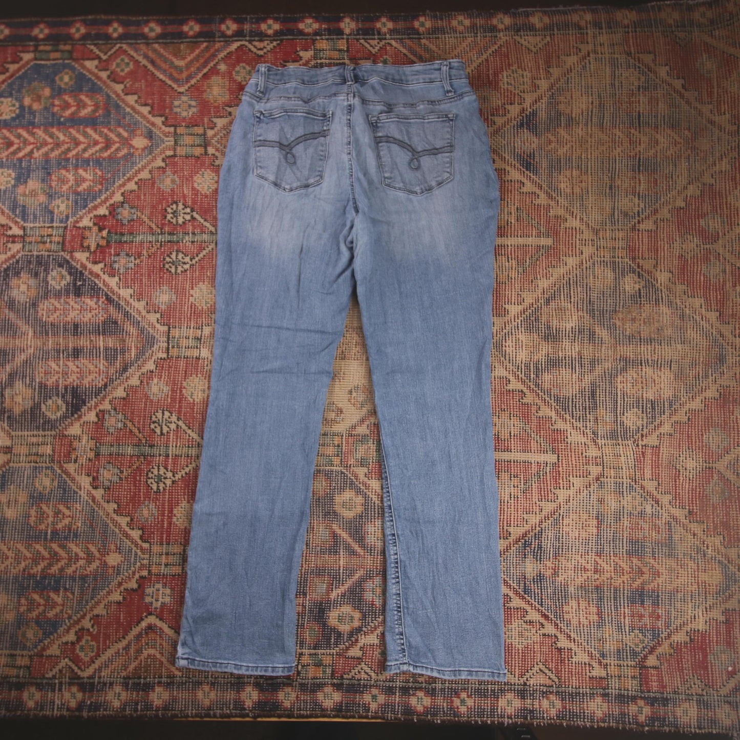 Lee W32 L30 Straight Leg Relaxed Fit Blue Denim Jeans