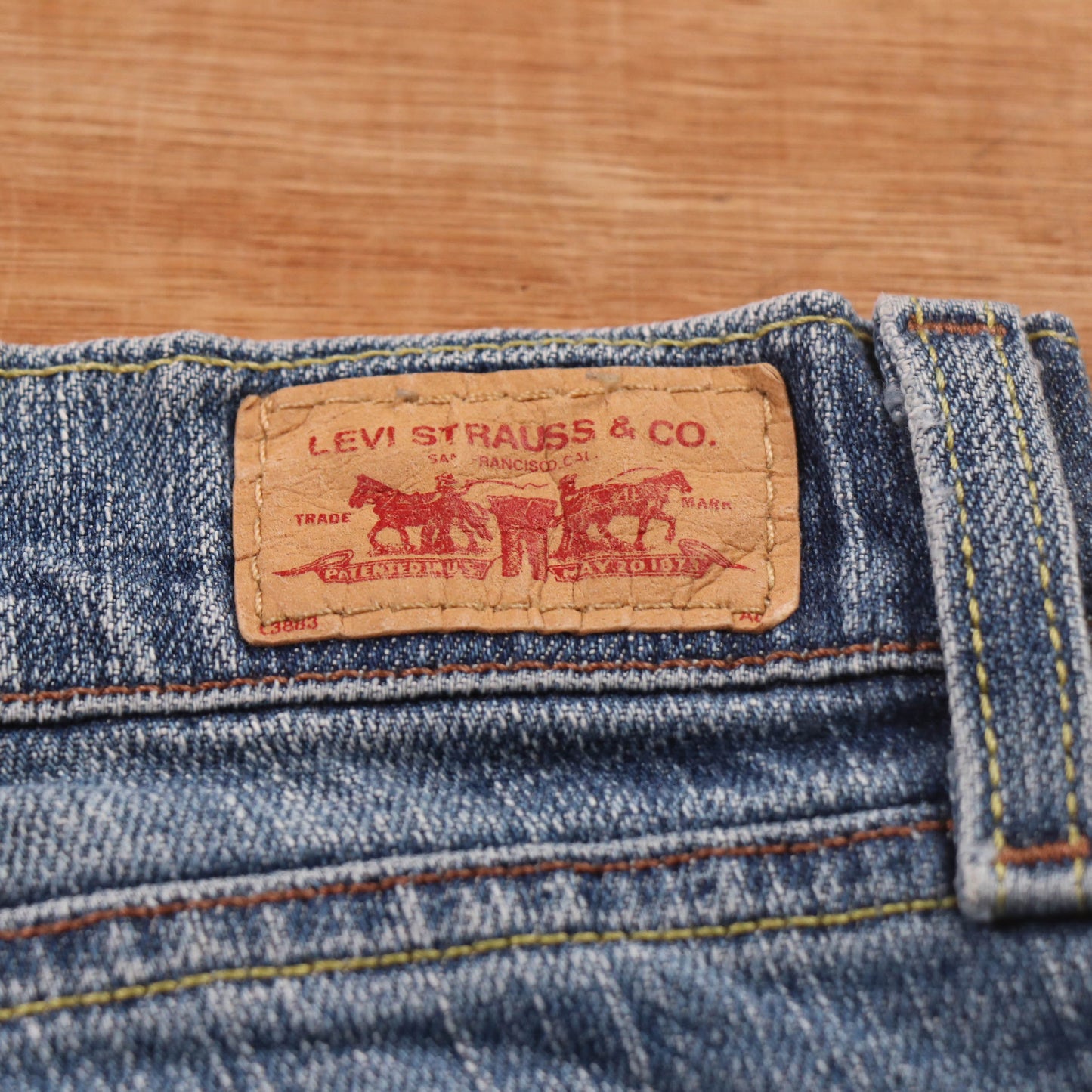 Levi's 188 Red Tab W30 L29 Bootcut Blue Denim Jeans