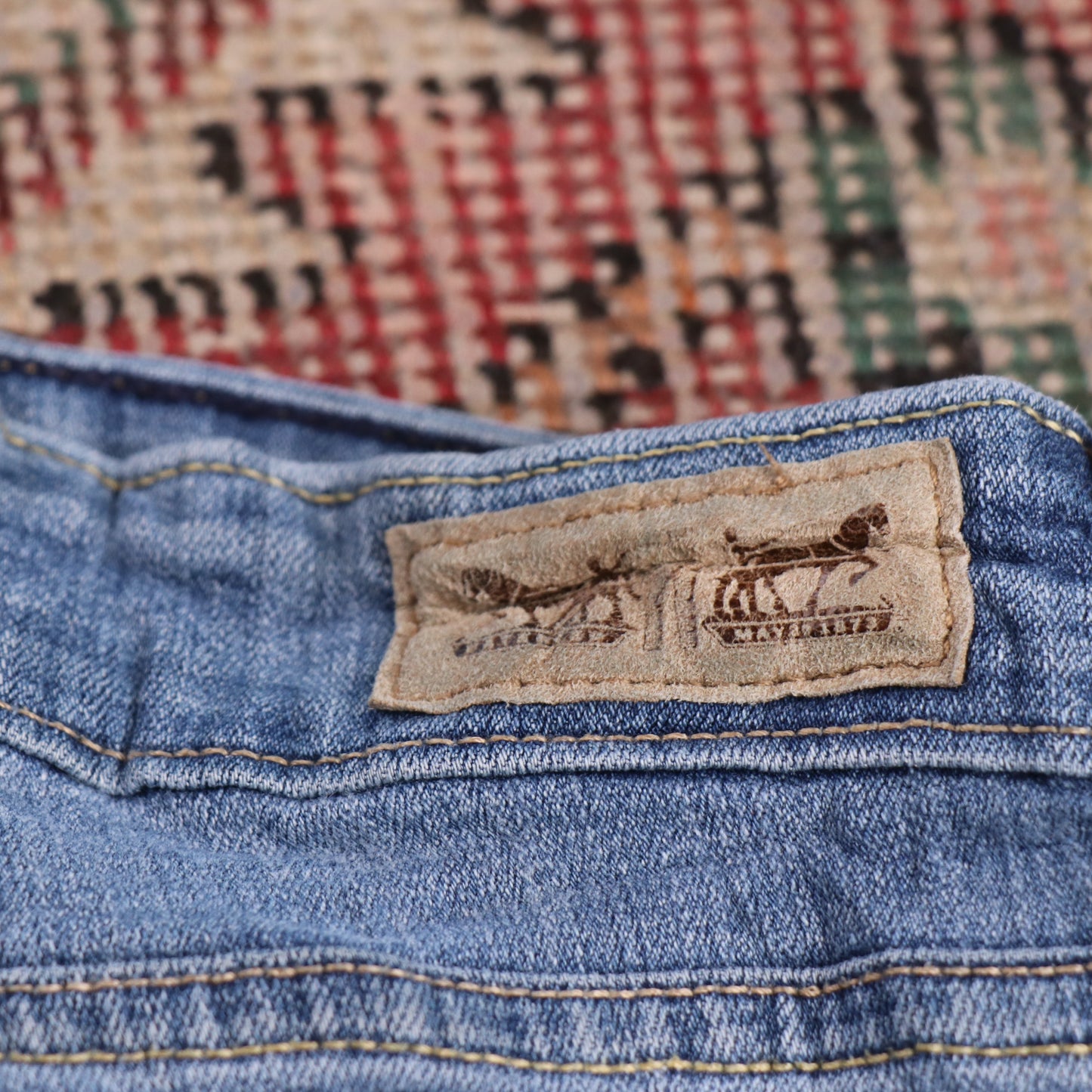 Levi's W28 L30 Skinny Blue Denim Jeans