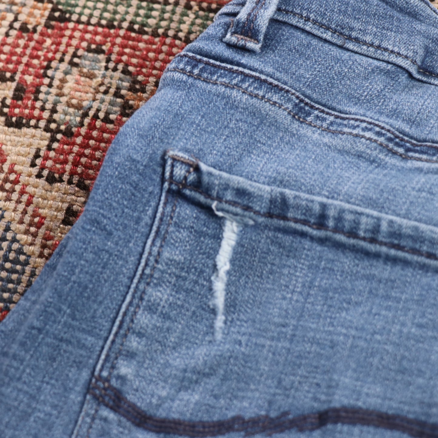 Lee W36 L28 Skinny Blue Denim Jeans