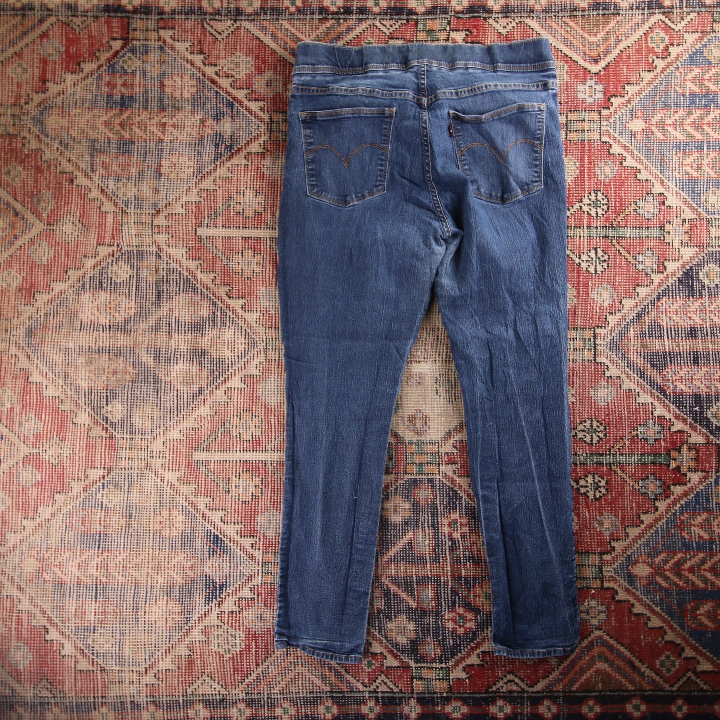 Levi's W28 L28 Skinny Blue Denim Jeans