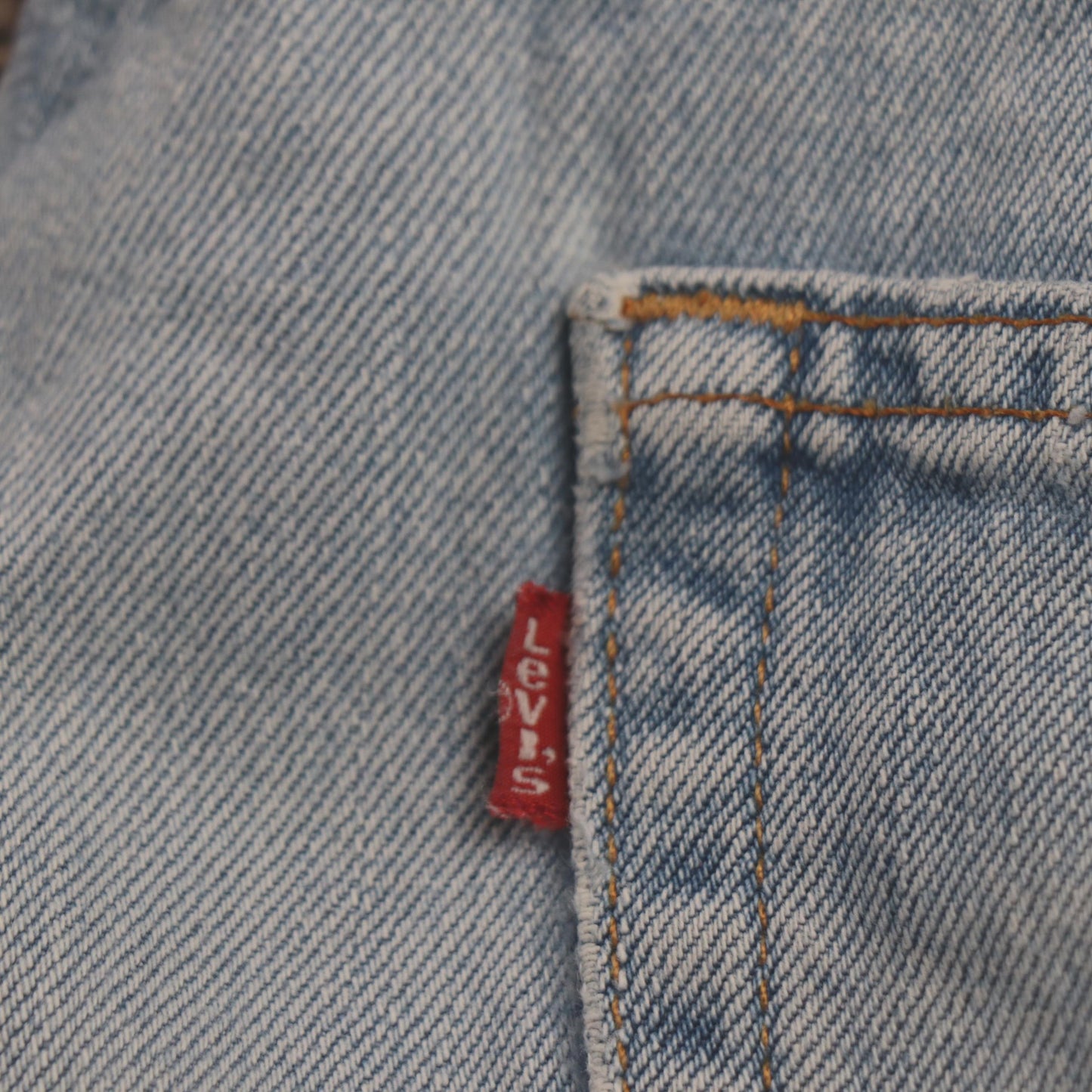 Levi's 505 W36 L29 Straight Leg Regular Fit Blue Denim Jeans