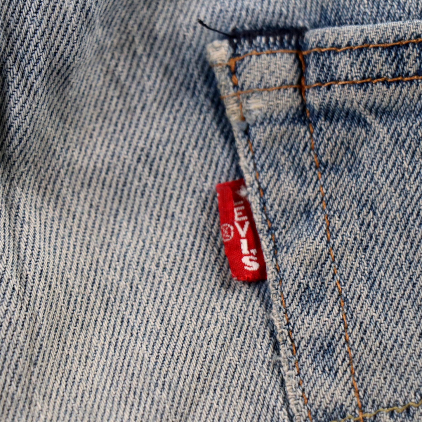 Levi's Red Tab W28 L32 Straight Leg Slim Fit Blue Denim Jeans