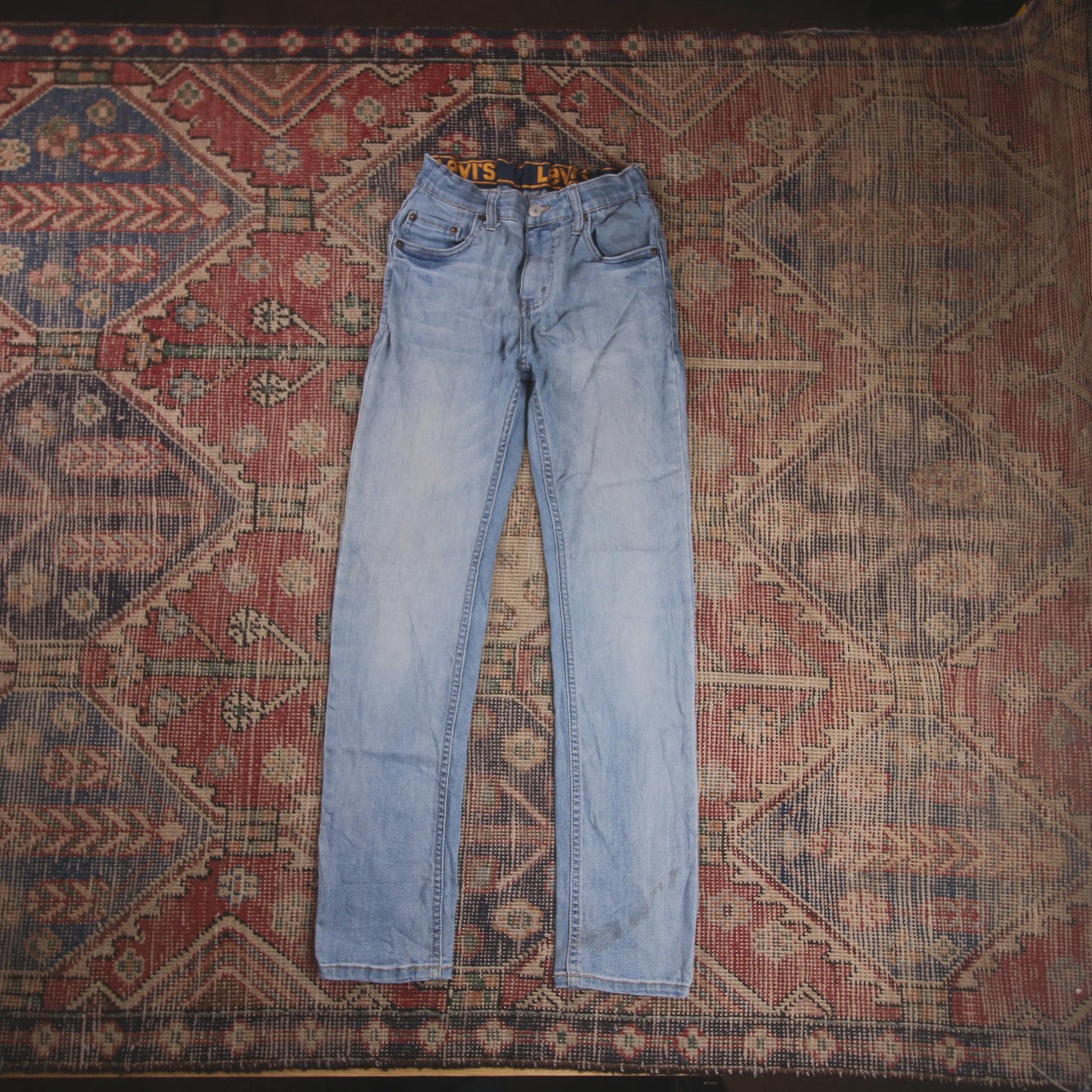 Levi's 510 W26 L27 Skinny Blue Denim Jeans