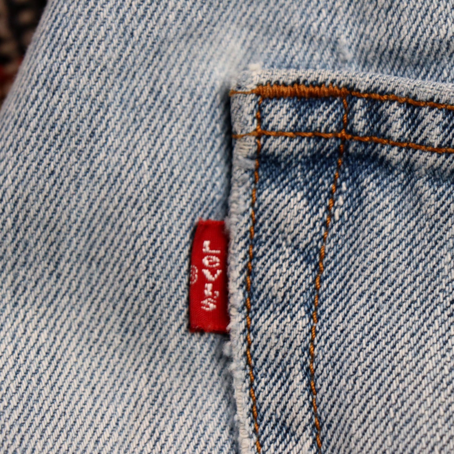 Levi's W32 L33 Straight Leg Blue Denim Jeans
