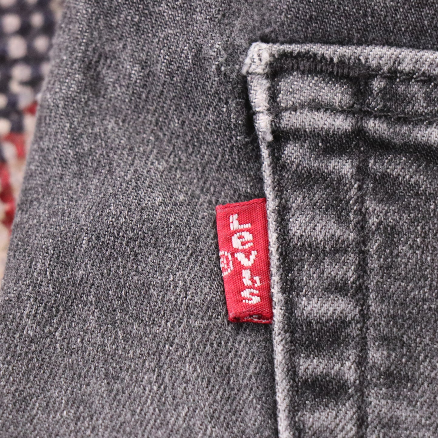 Levi's W30 L29 Straight Leg Slim Fit Black Denim Jeans