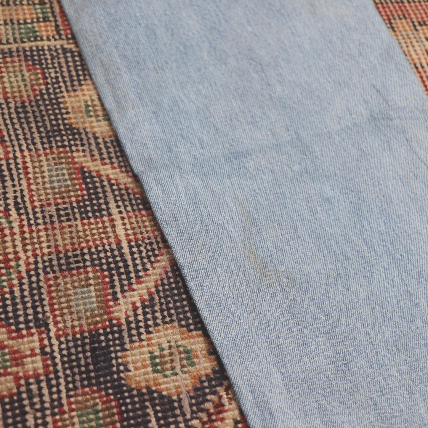 Levi's 505 W36 L34 Straight Leg Regular Fit Blue Denim Jeans