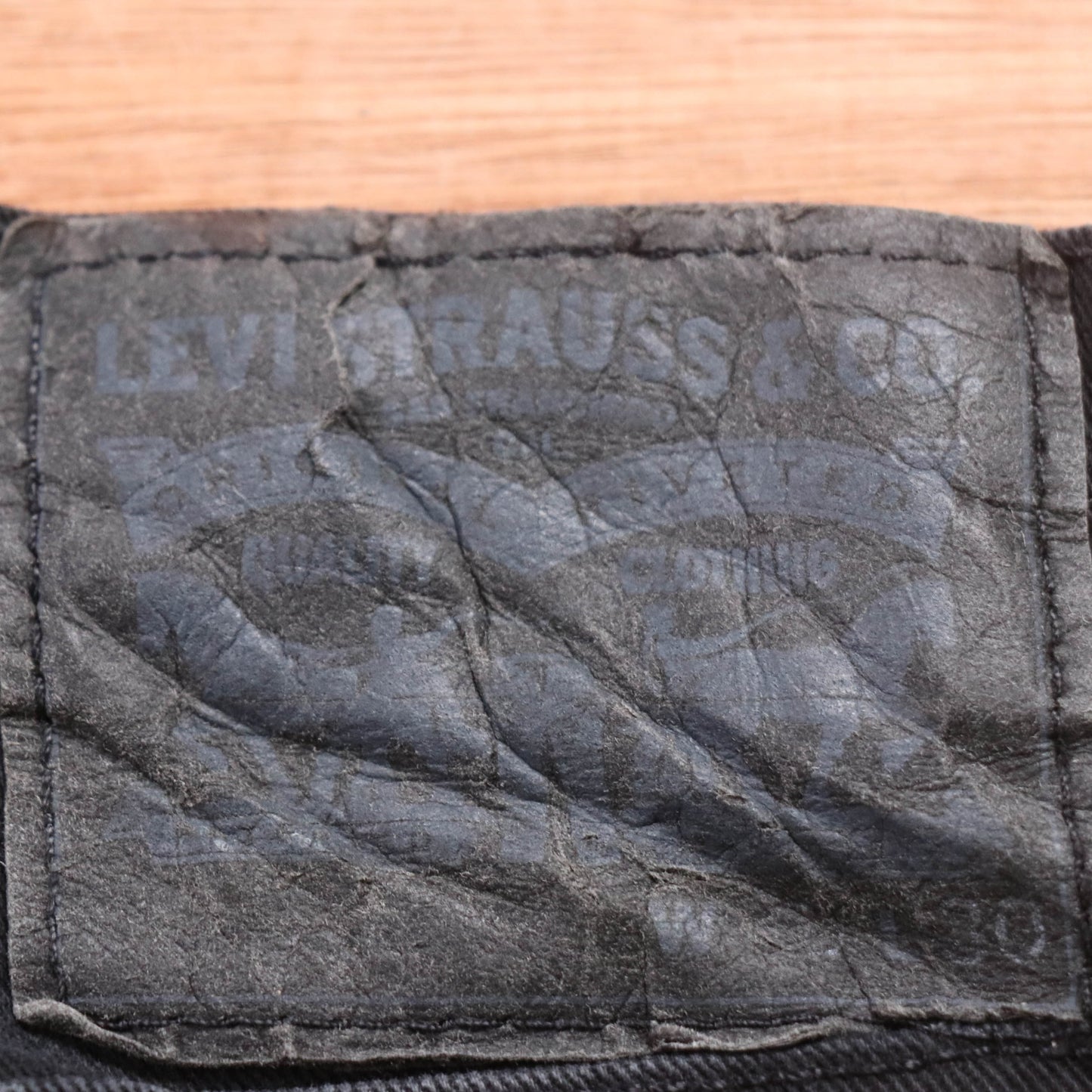Levi's Red Tab W30 L27 Slim Black Denim Jeans