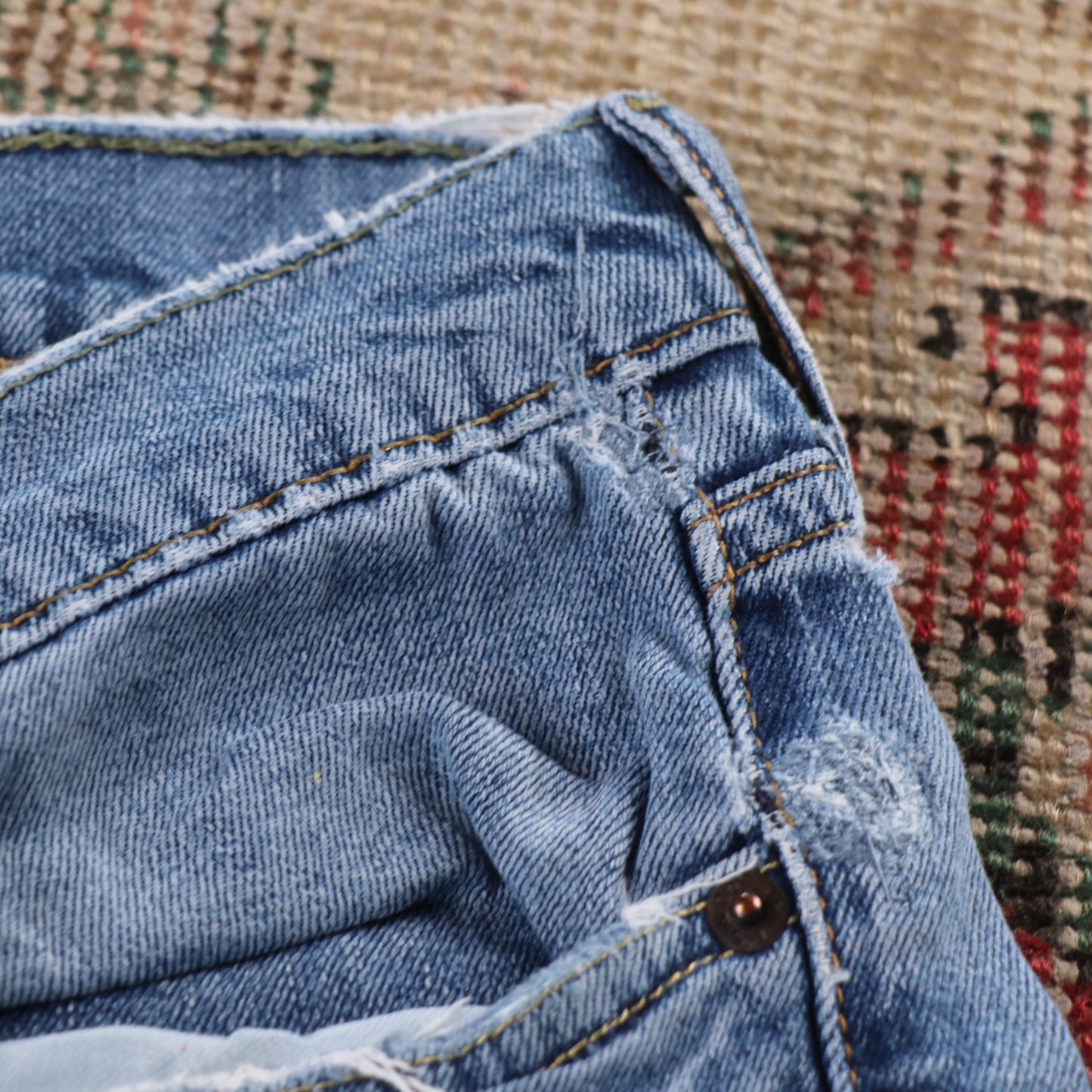 Levi's 513 W30 L30 Straight Leg Slim Fit Blue Denim Jeans