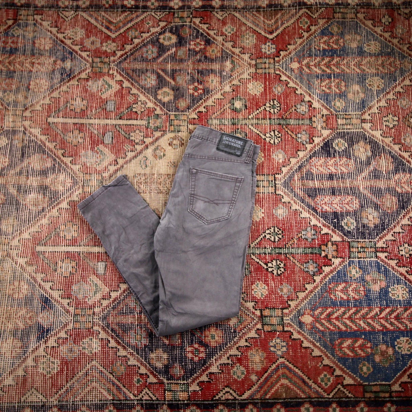 Levi's 537 W30 L30 Skinny Grey Denim Jeans