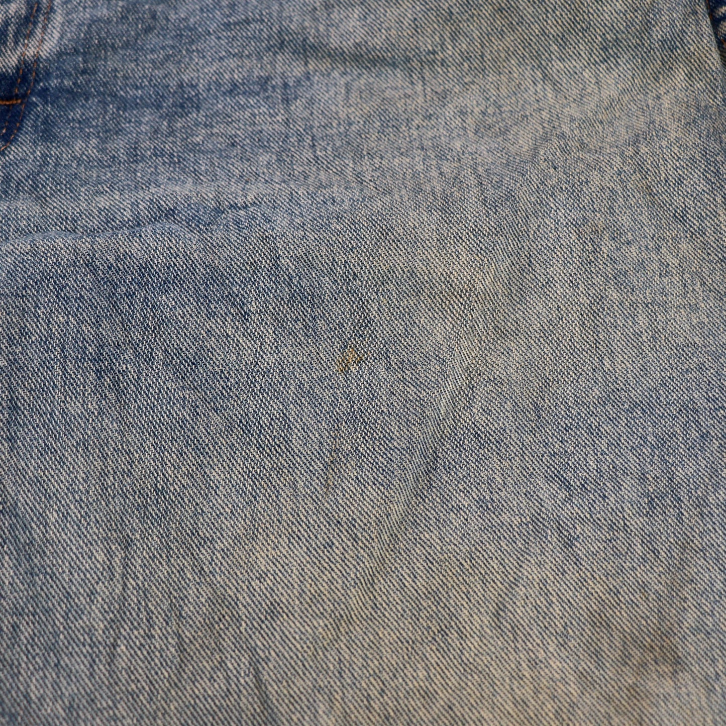 Wrangler W38 L33 Straight Leg Relaxed Fit Blue Denim Jeans