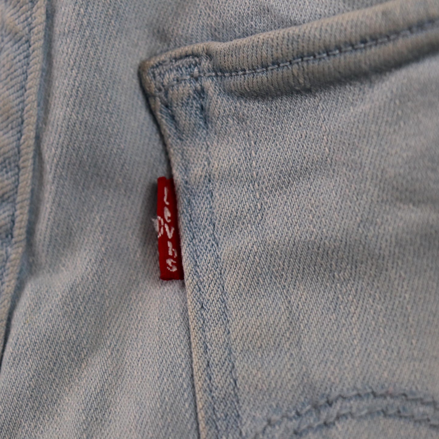 Levi's 721 W28 L27 Skinny Blue Denim Jeans