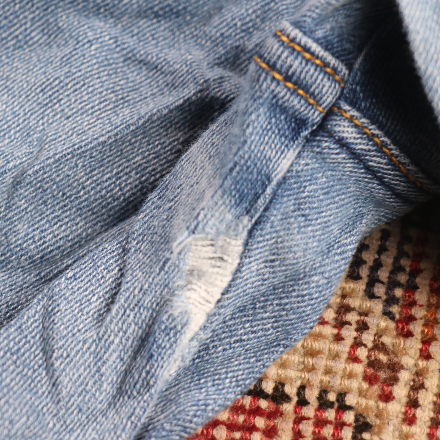 Lee W24 L27 Straight Leg Relaxed Fit Blue Denim Jeans