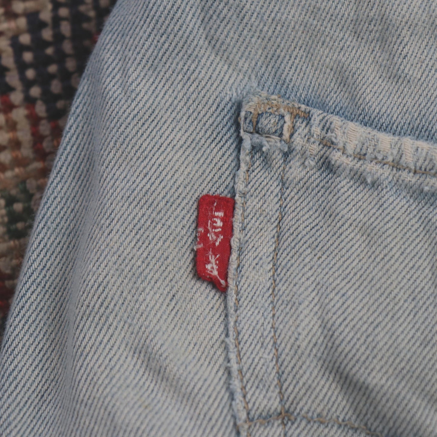 Levi's 511 W32 L29 Slim Fit Classic Ripped Style Blue Denim Jeans