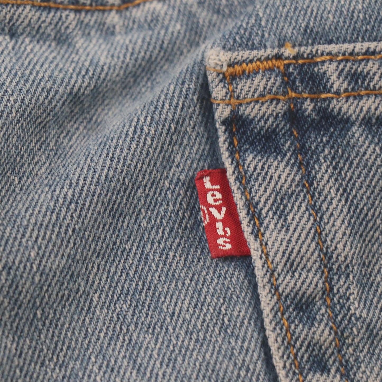 Levi's 550 Red Tab W38 L29 Tapered Leg Relaxed Fit Blue Denim Jeans