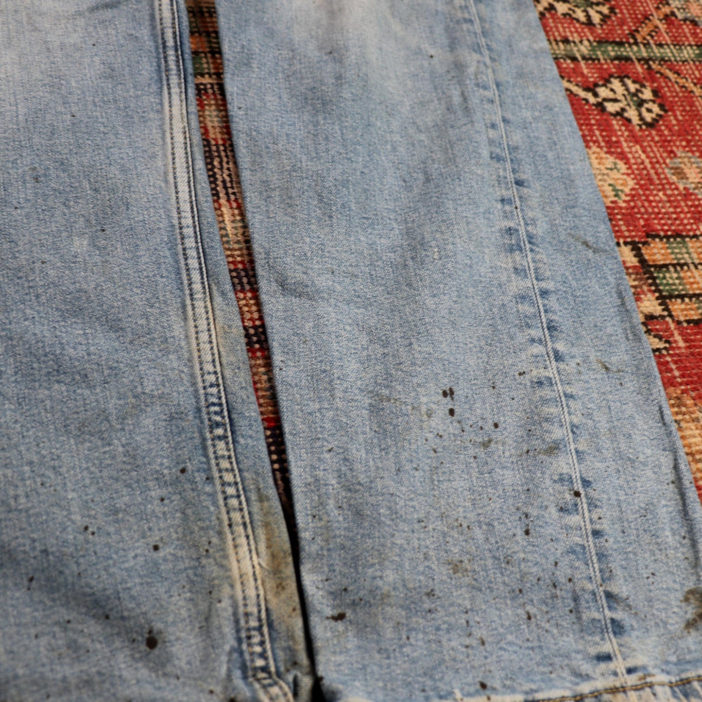 Levi's 505 W36 L30 Straight Leg Regular Fit Blue Denim Jeans