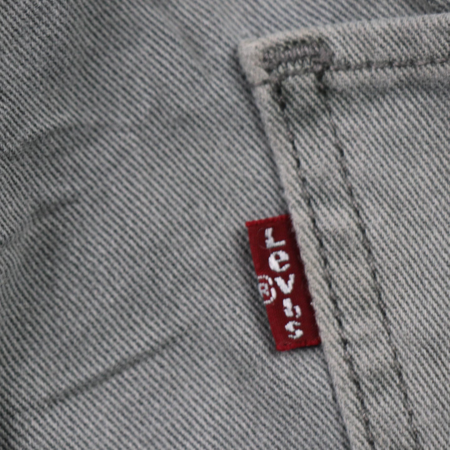 Levi's 511 Red Tab W30 L30 Slim Fit Grey Denim Jeans