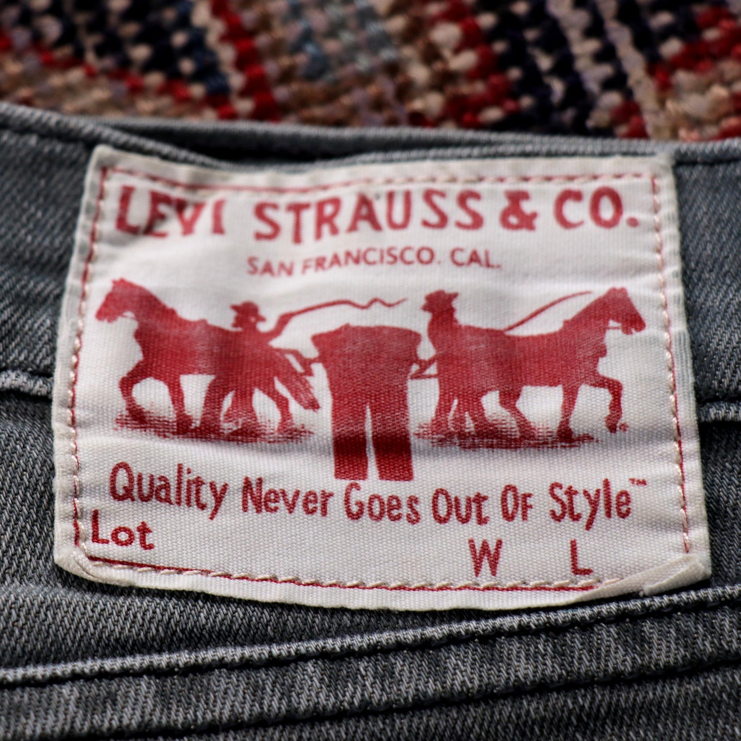 Levi's W30 L29 Slim Fit Grey Denim Jeans