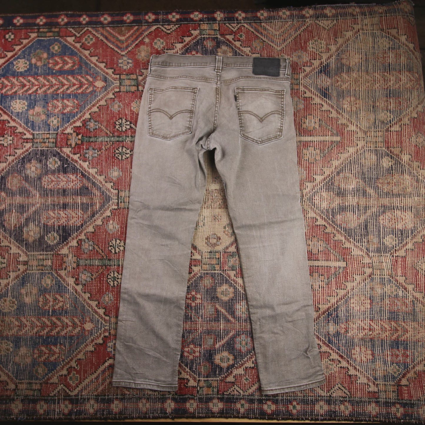 Levi's 511 W34 L28 Slim Fit Grey Denim Jeans