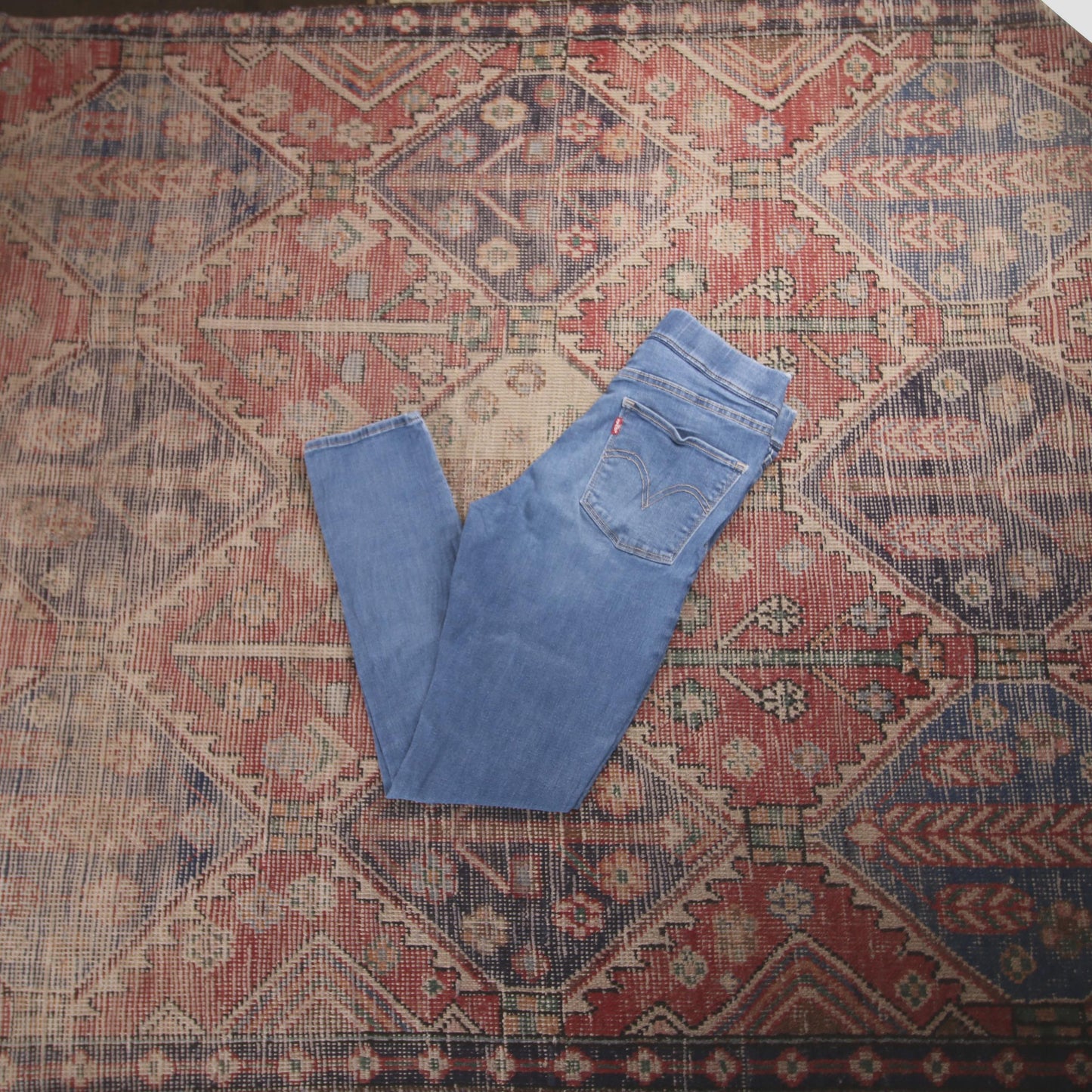 Levi's W28 L28 Skinny Blue Denim Jeans