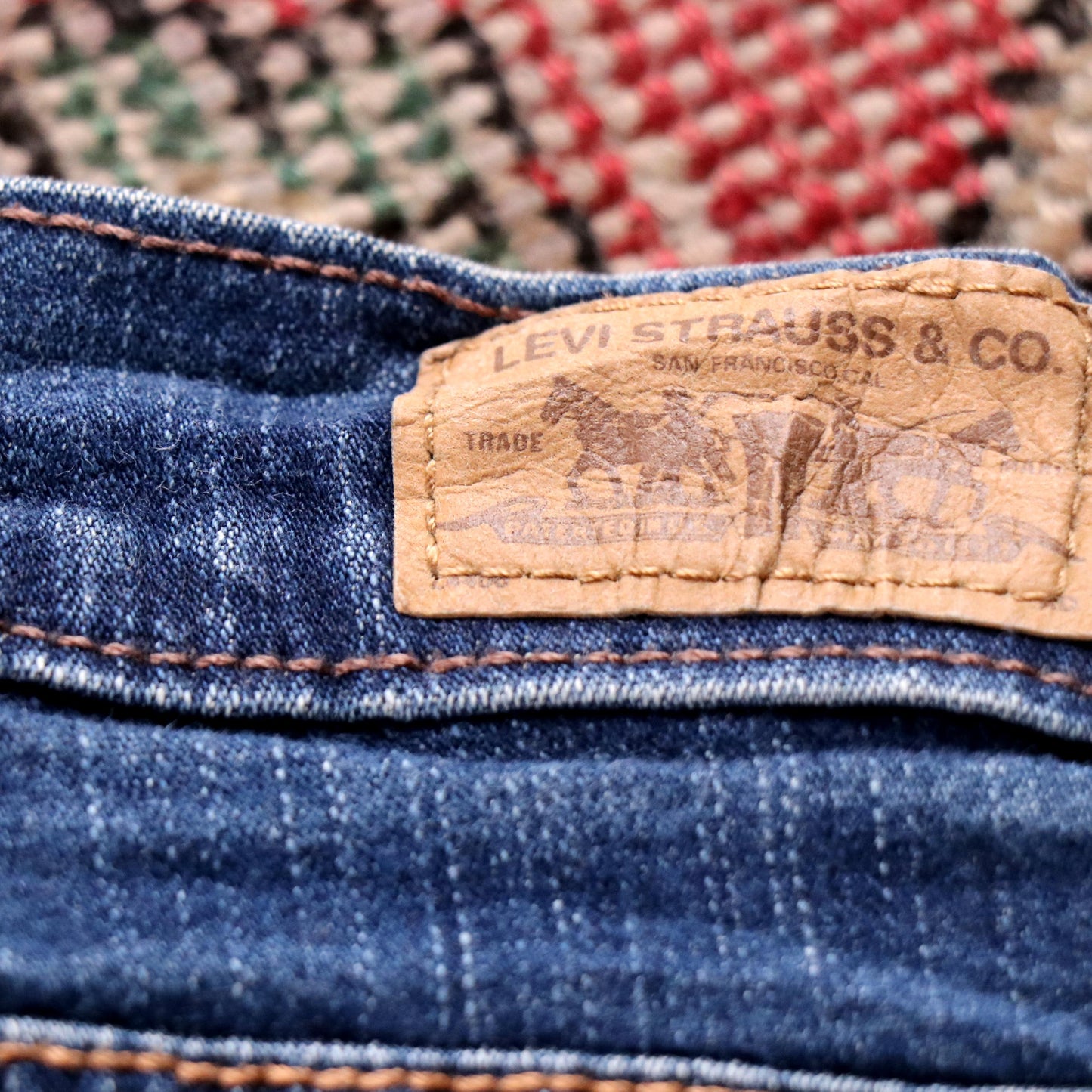 Levi's W30 L26 Bootcut Blue Denim Jeans