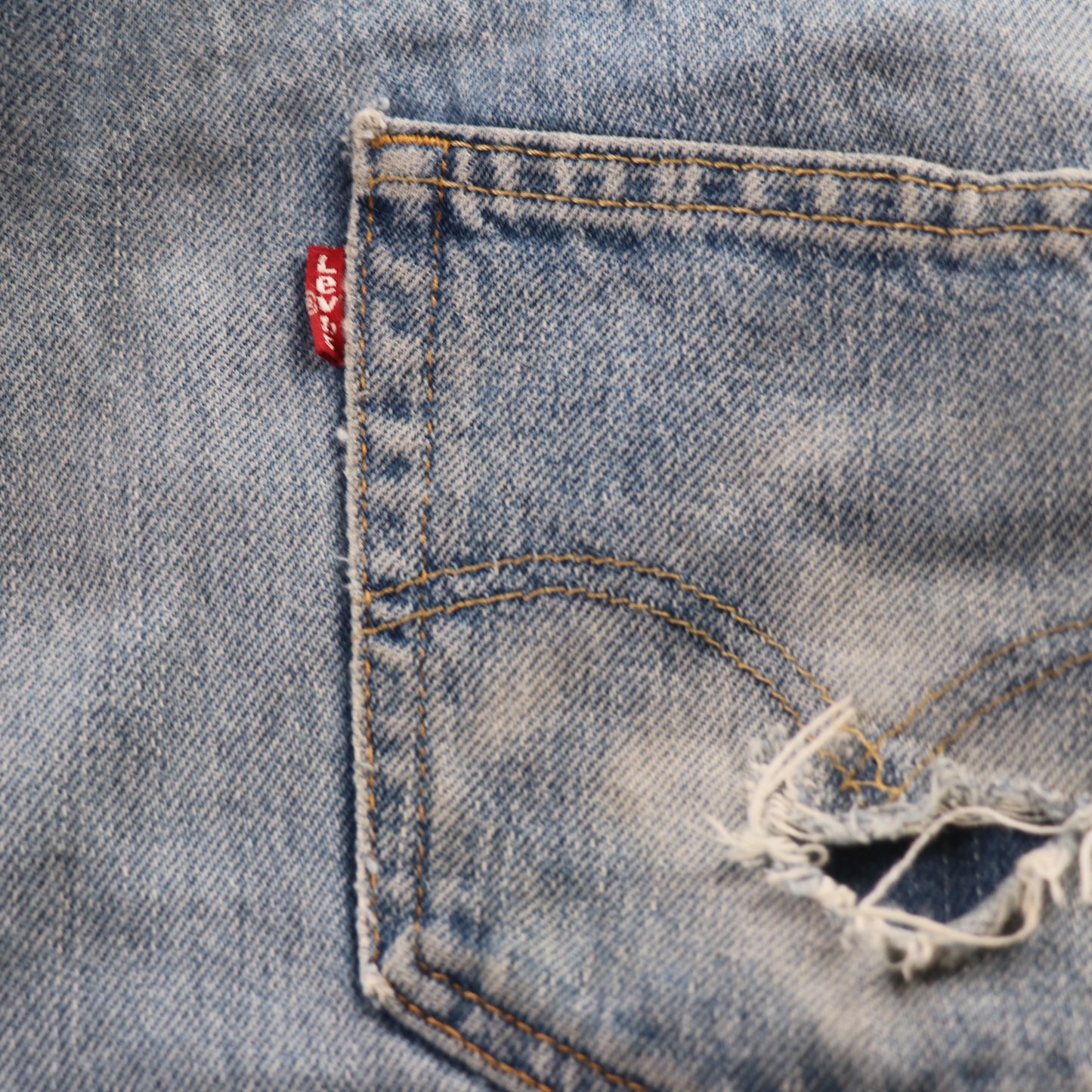 Levi's 550 Red Tab W36 L31 Tapered Leg Relaxed Fit Blue Denim Jeans