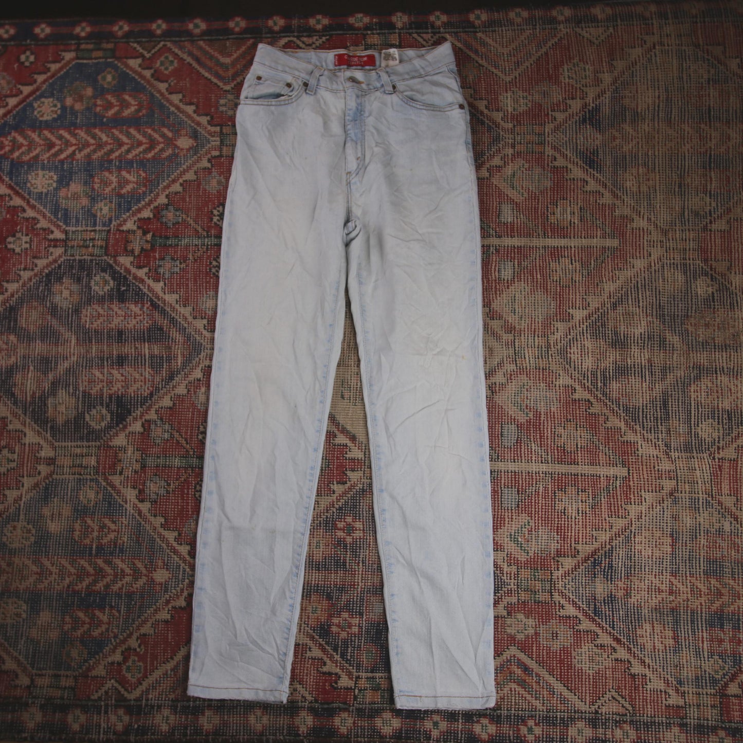 Levi's 512 W28 L30 Tapered Leg Slim Fit Blue Denim Jeans