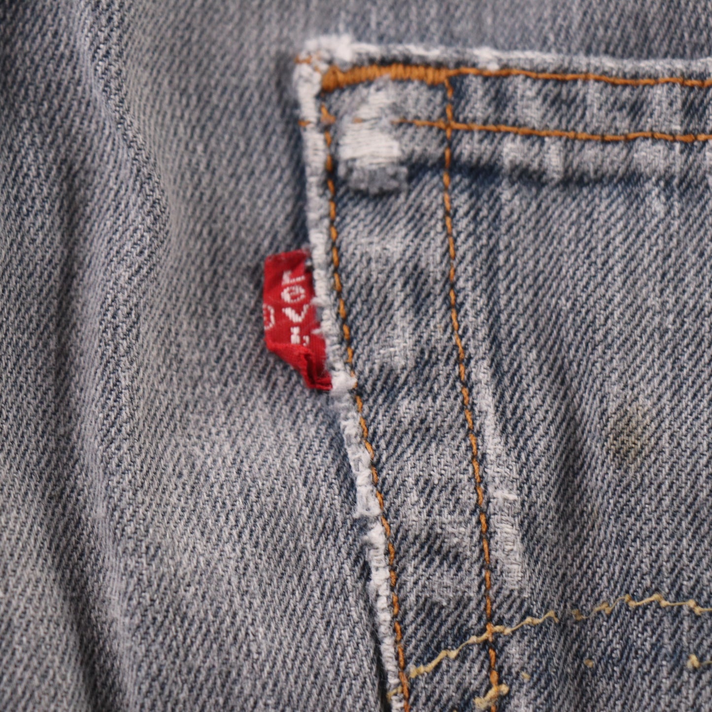 Levi's 559 Red Tab W32 L30 Straight Leg Relaxed Fit Classic Ripped Style Blue De