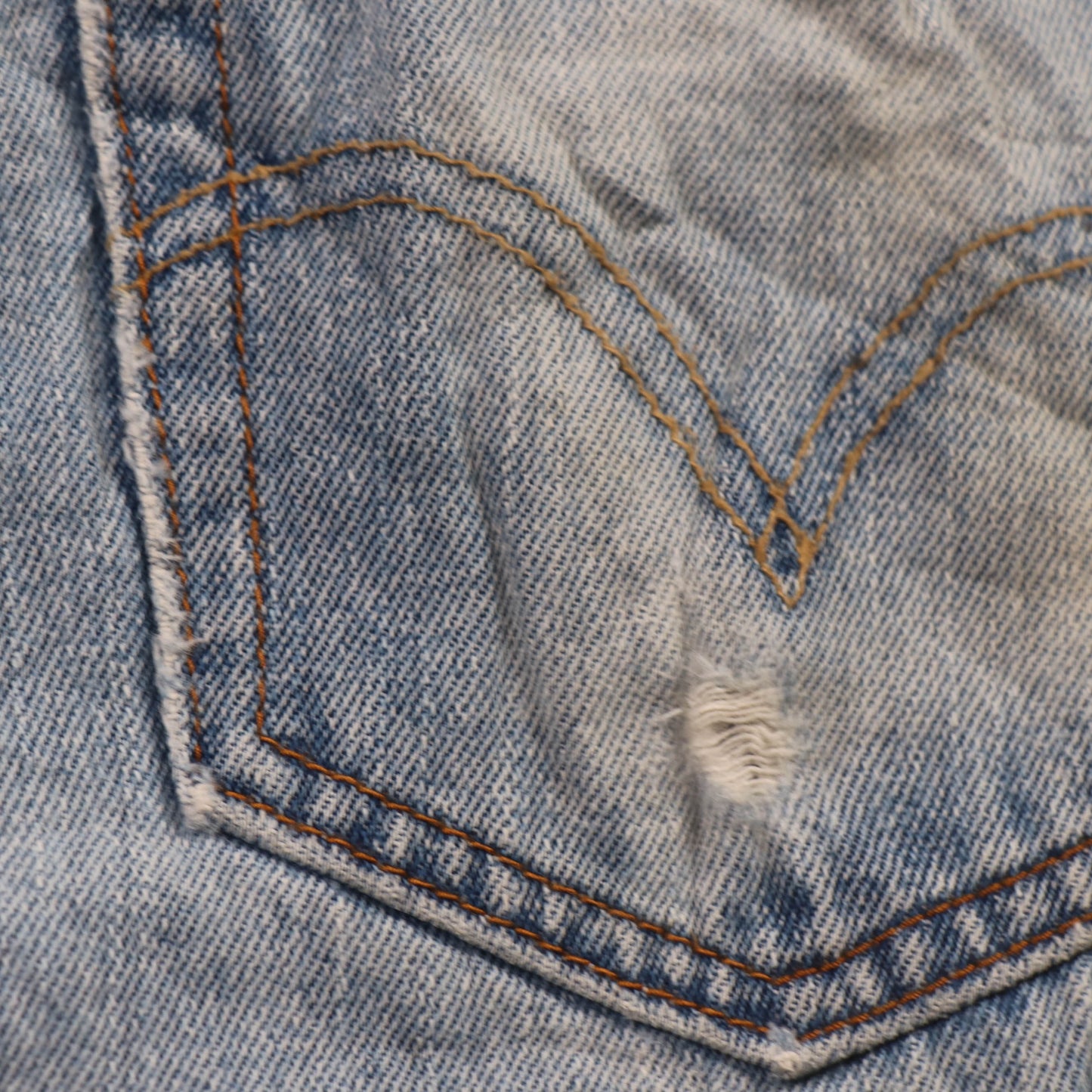 Levi's 505 Red Tab W32 L28 Straight Leg Regular Fit Blue Denim Jeans