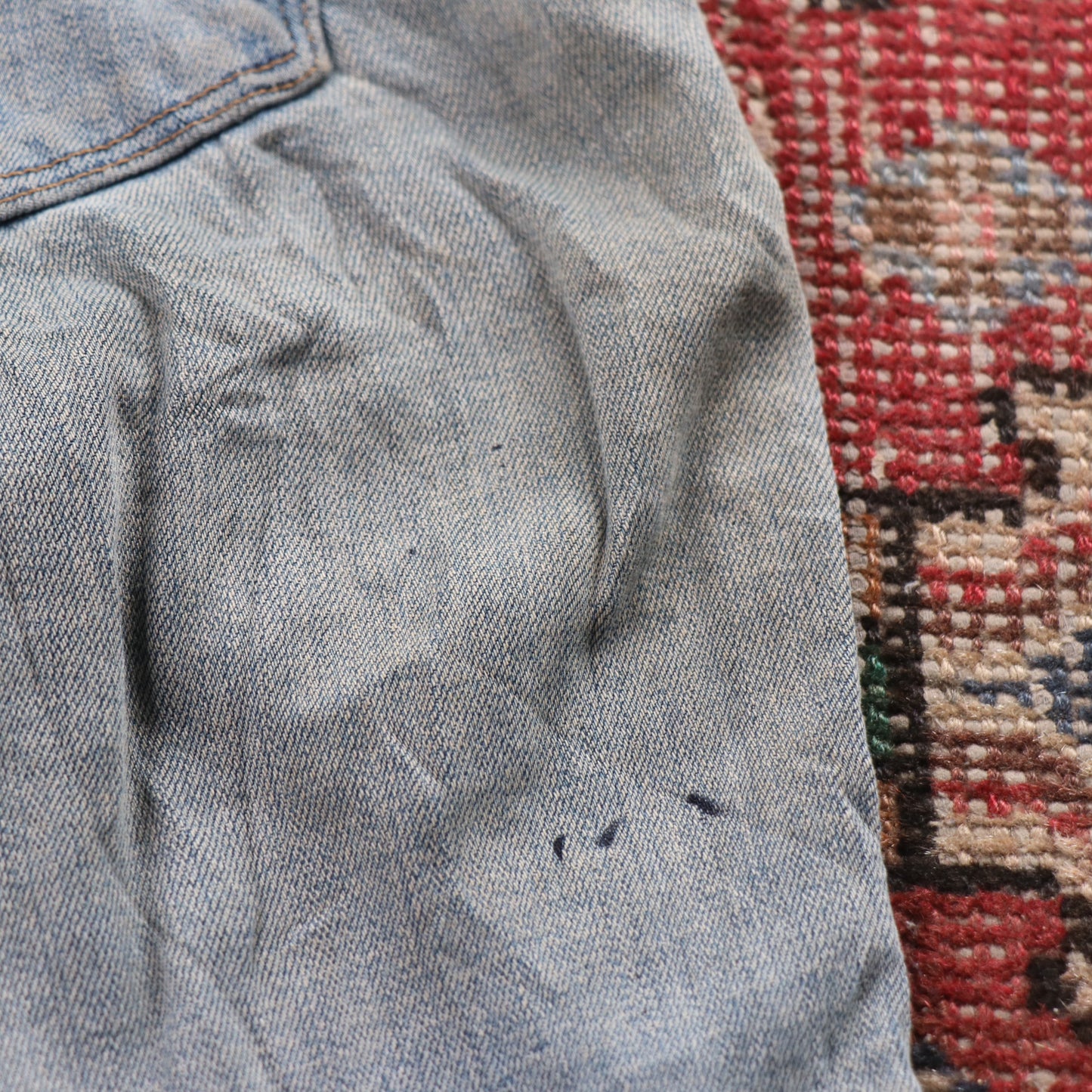 Levi's 314 W30 L28 Skinny Classic Ripped Style Blue Denim Jeans