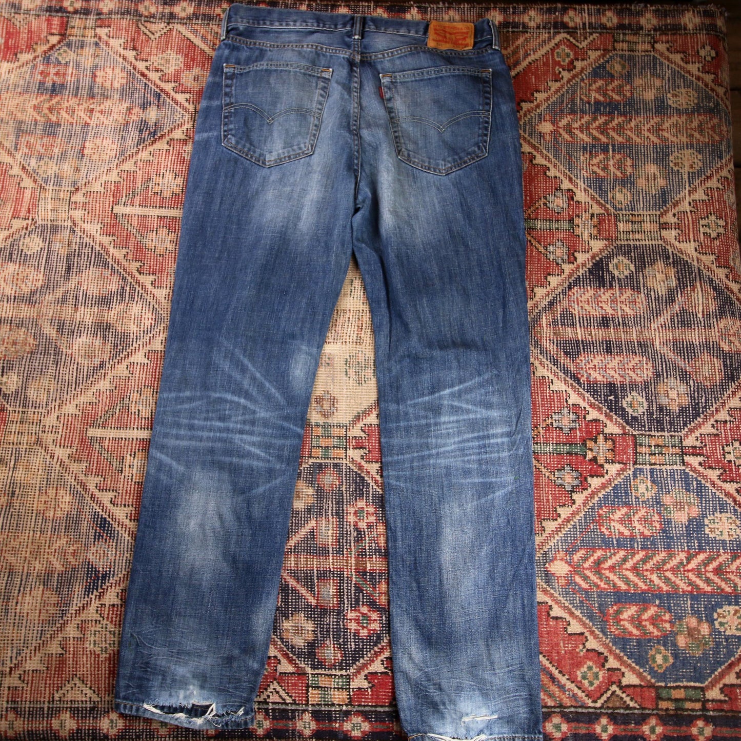Levi's 541 W36 L32 Tapered Leg Blue Denim Jeans