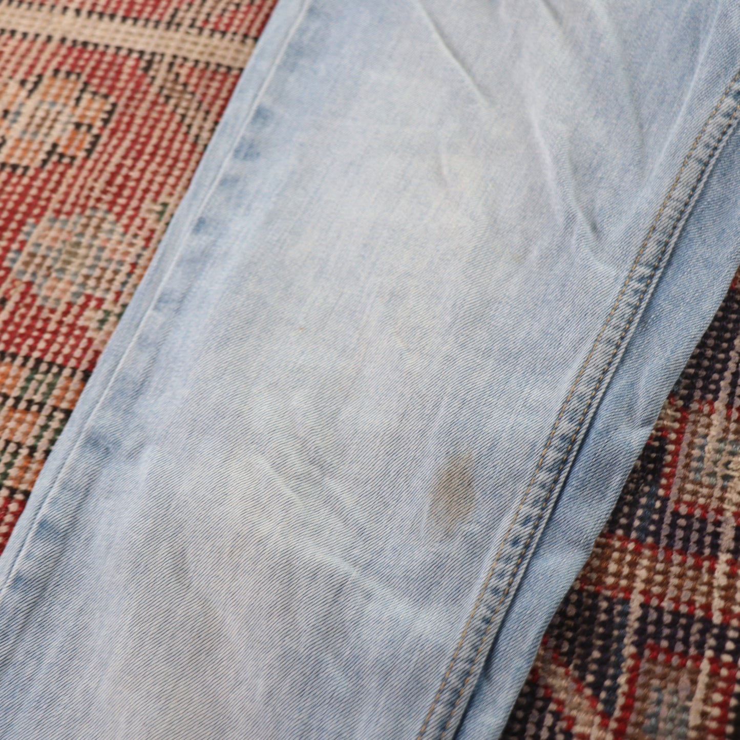 Levi's 511 Red Tab W28 L30 Slim Fit Blue Denim Jeans