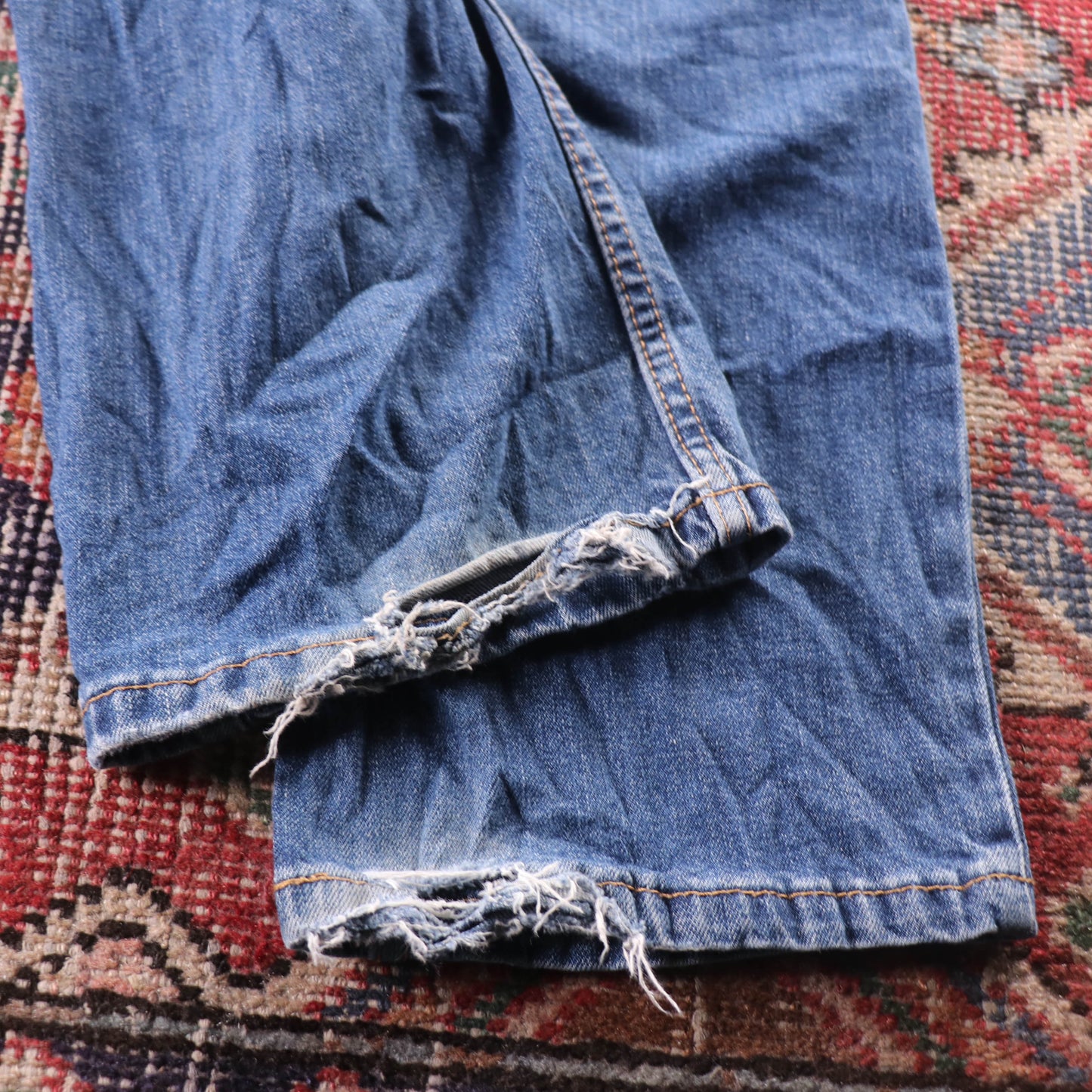 Levi's 514 Red Tab W36 L34 Straight Leg Blue Denim Jeans