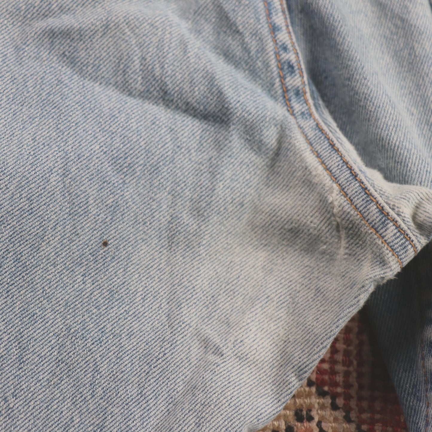 Wrangler W36 L31 Straight Leg Relaxed Fit Blue Denim Jeans