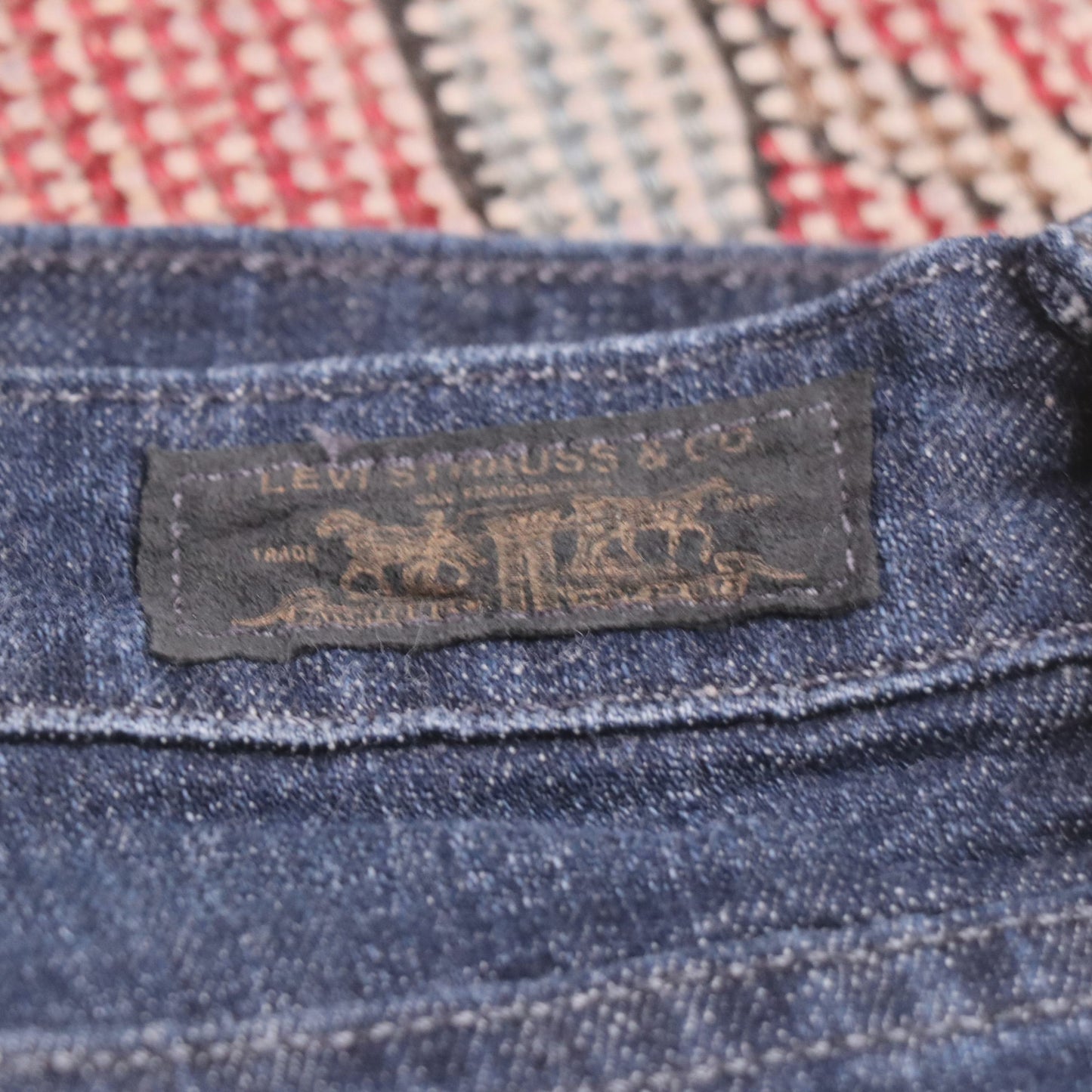 Levi's 545 W36 L31 Flared Blue Denim Jeans