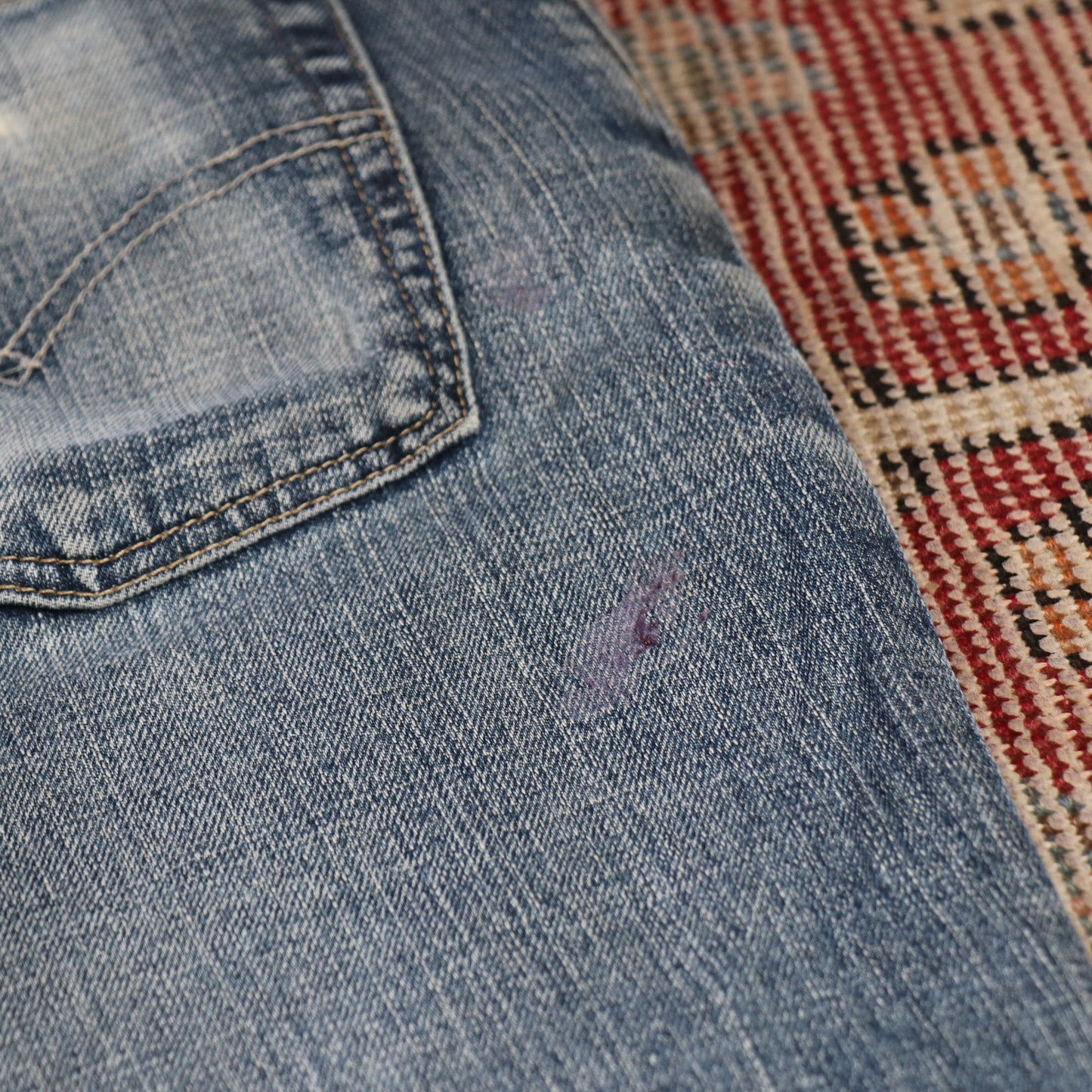 Levi's W36 L27 Straight Leg Loose Fit Blue Denim Jeans