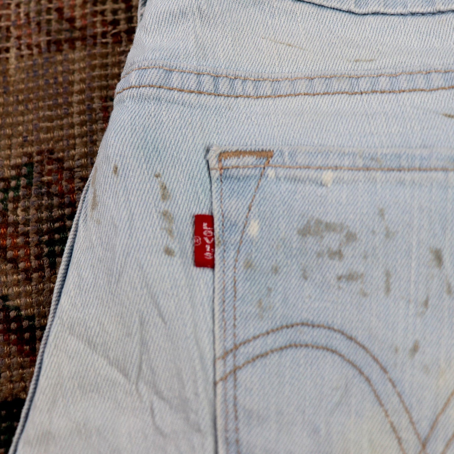 Levi's 421 W30 L31 Skinny Blue Denim Jeans