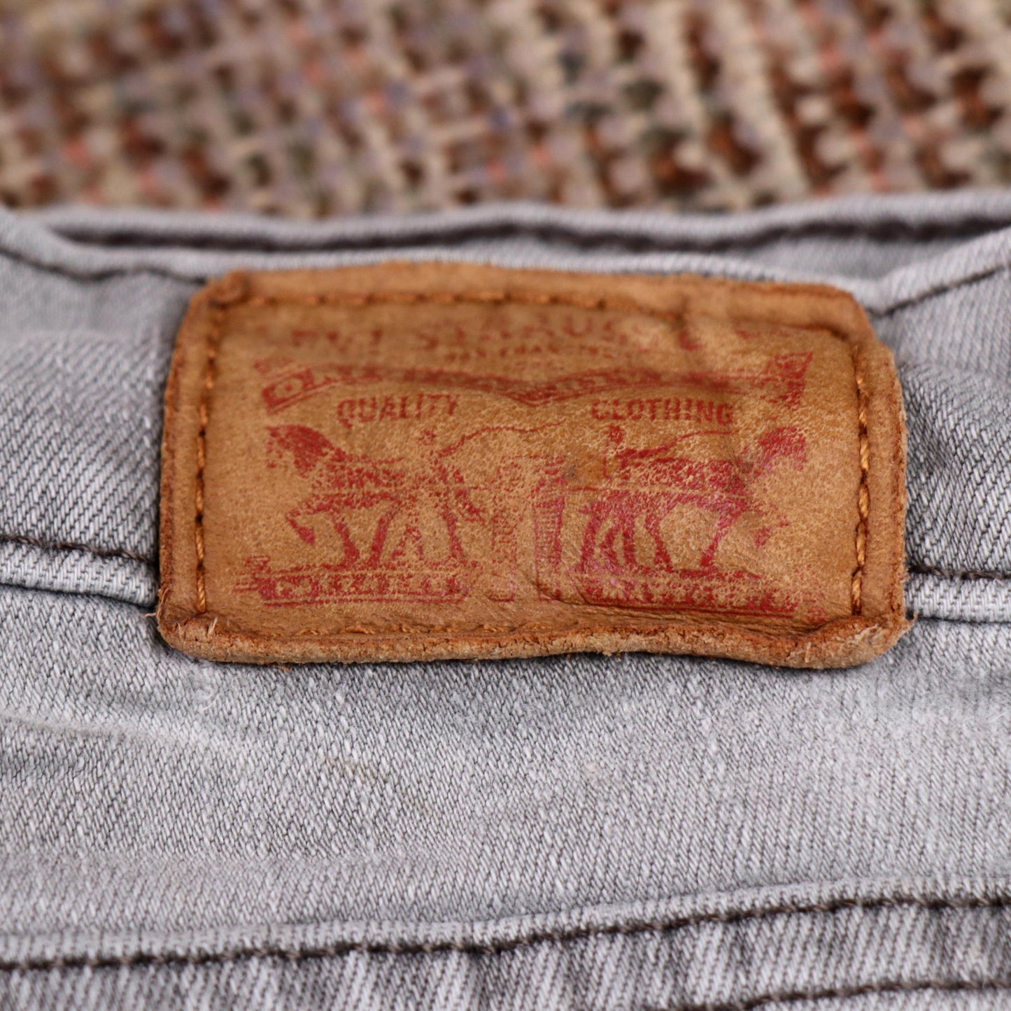 Levi's 312 W30 L33 Skinny Grey Denim Jeans