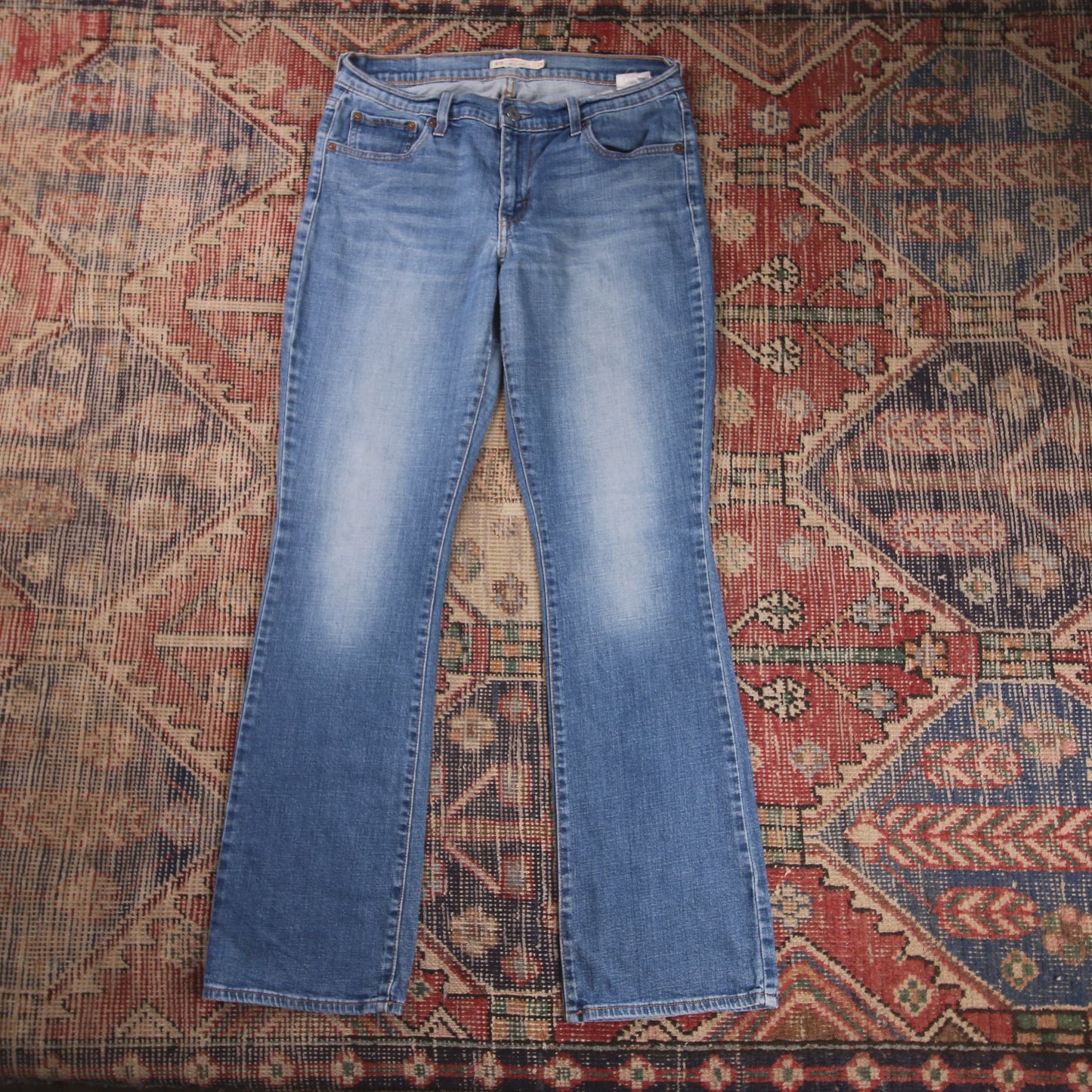Levi's 415 W32 L31 Bootcut Blue Denim Jeans