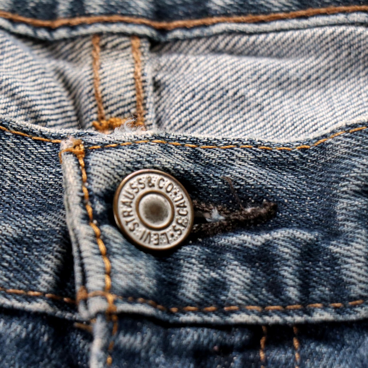 Levi's W36 L30 Bootcut Blue Denim Jeans