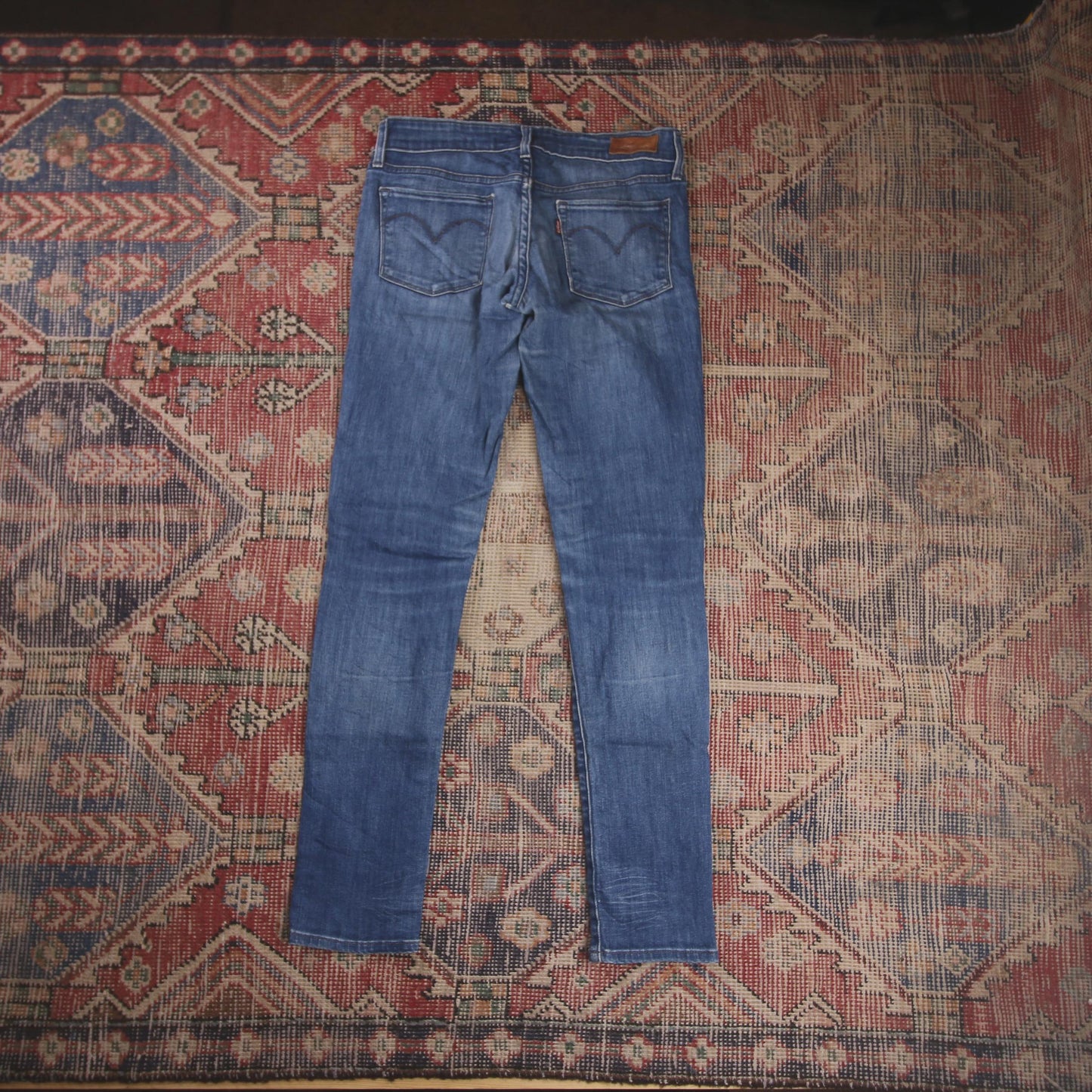 Levi's W30 L29 Skinny Blue Denim Jeans