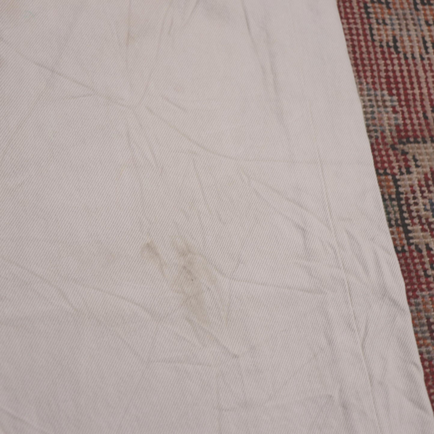 Levi's W34 L30 Straight Leg Loose Fit Beige Denim Jeans